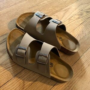 Birkenstock dupe sandals!